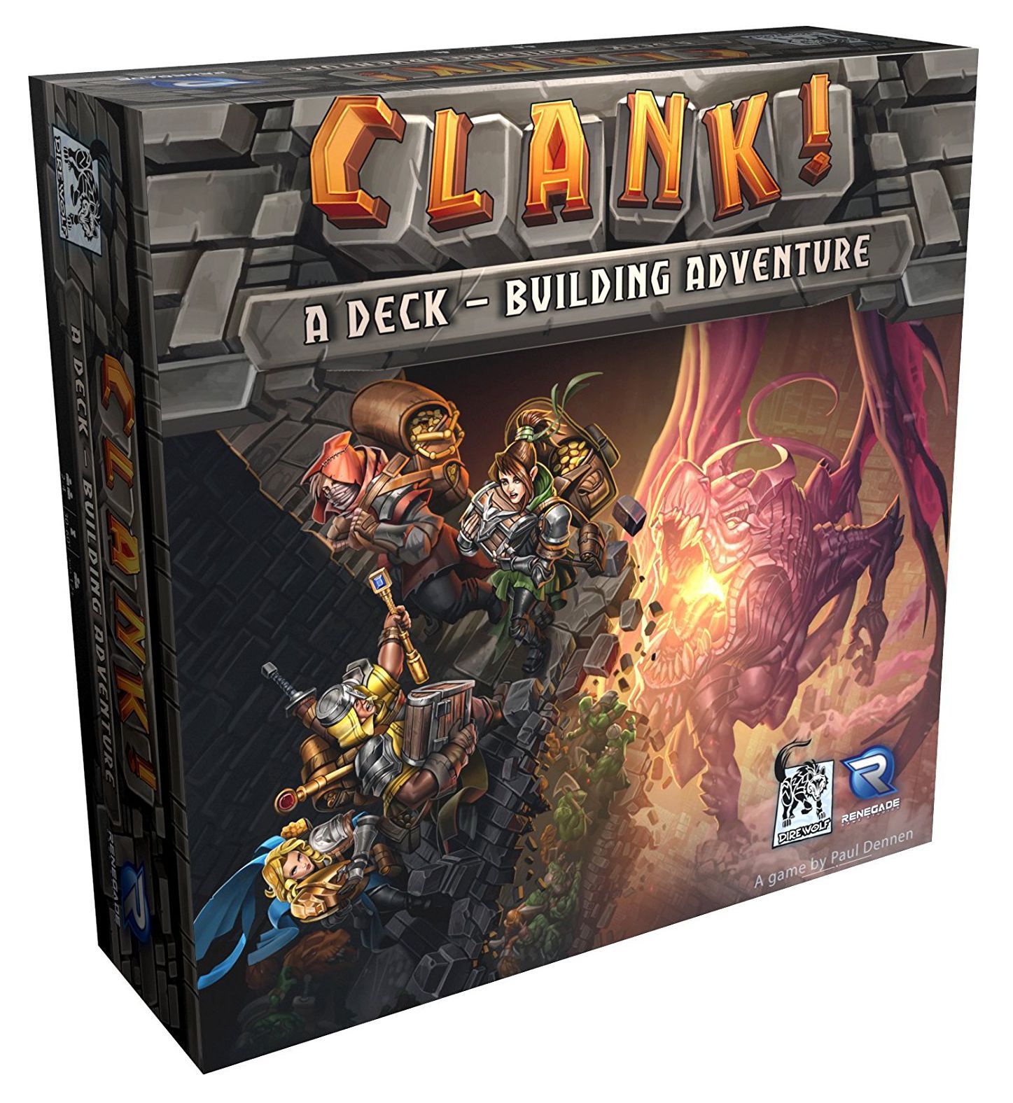 Board Game Research - Renegade Game Studios Clank！The Deck Building