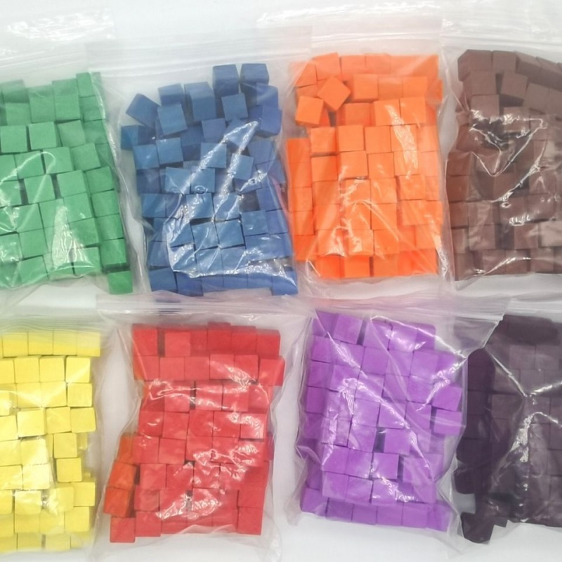 100Pcs/lots 10mm Wood Cubes Co - đánh giá và giá Board Game Impostor