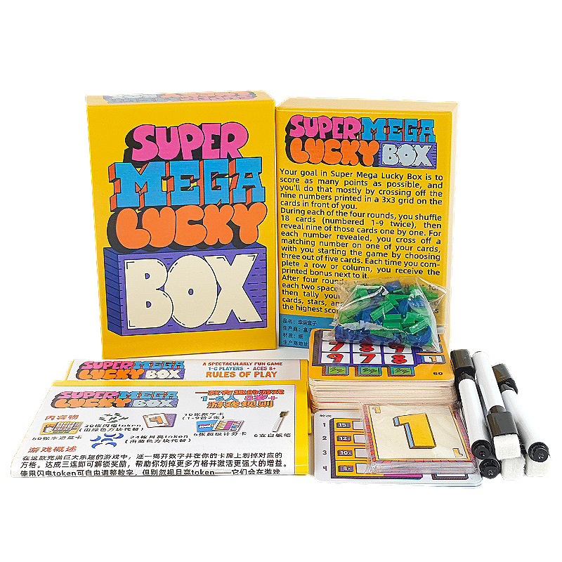 Super Mega Lucky Box Board Gam - đánh giá và giá Board Game Box