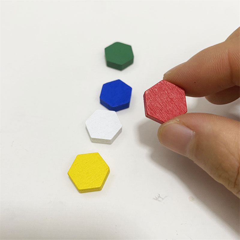 50 Pieces Wooden Hexagonal Pri - đánh giá và giá Board Game Impostor