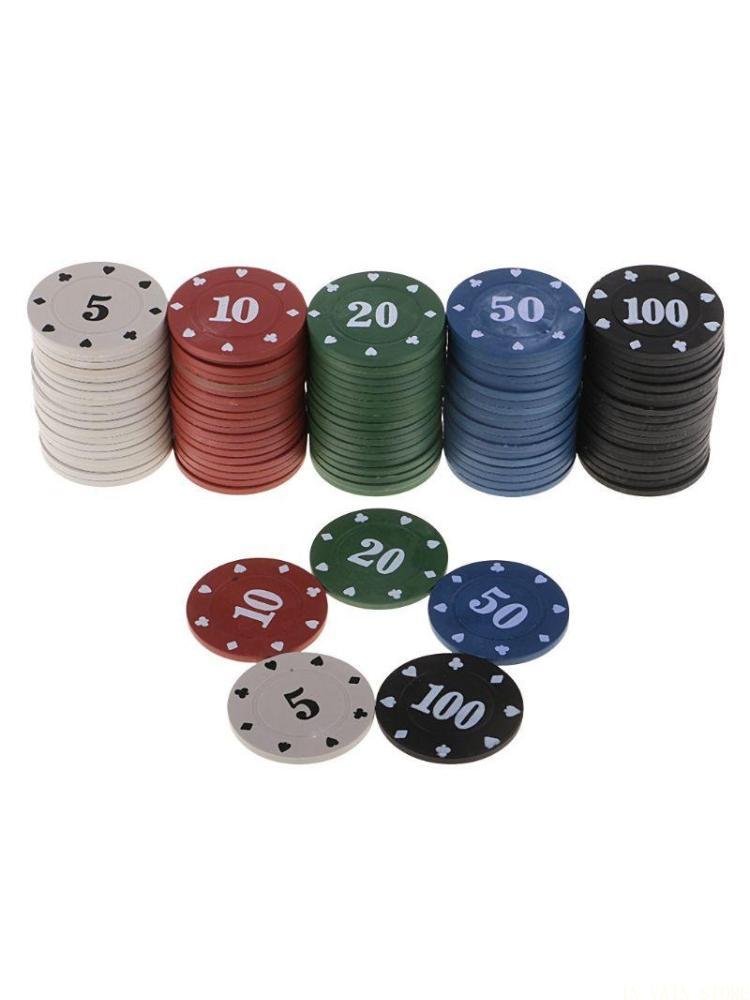 M5TC 100 Cái 5 Màu Chip Nhựa C - đánh giá và giá Board Game Vault