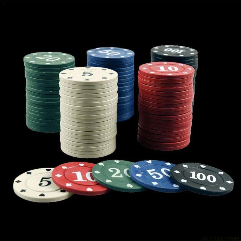 M5TC 100 Cái 5 Màu Chip Nhựa C - đánh giá và giá Board Game Vault