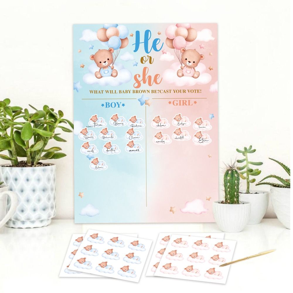 With Stickers Gender Revealed  - đánh giá và giá Board Game Impostor