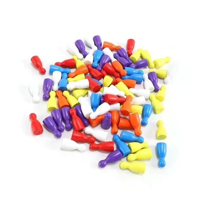 100 Pcs Colorful Wooden Chess  - đánh giá và giá Board Game Impostor