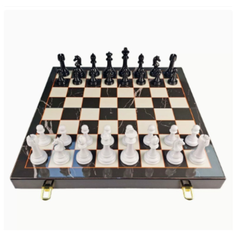 High-End Solid Wood Marble Pat - đánh giá và giá Board Game Box