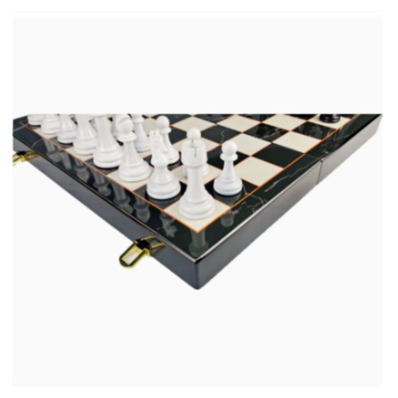 High-End Solid Wood Marble Pat - đánh giá và giá Board Game Box