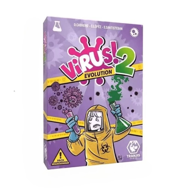 Family Strategy Card Game Set  - đánh giá và giá Board Game Virus