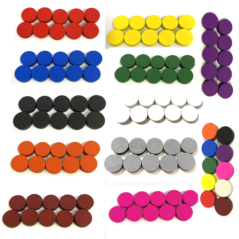 100pieces Diameter 15*5MM Wood - đánh giá và giá Board Game Impostor
