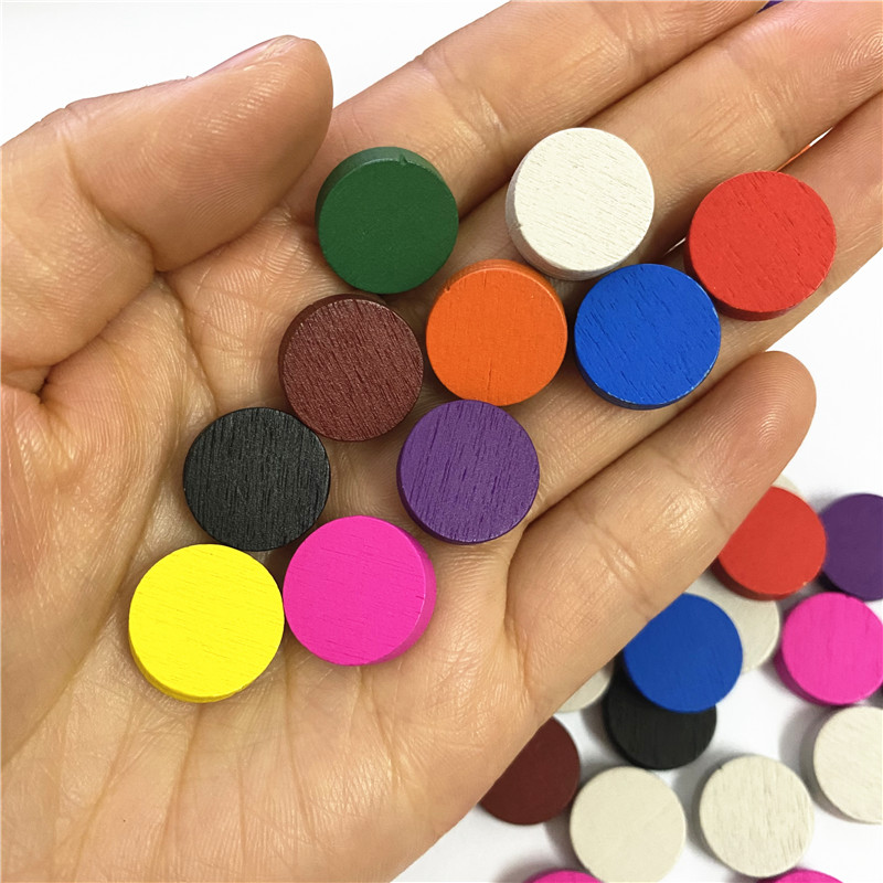 100pieces Diameter 15*5MM Wood - đánh giá và giá Board Game Impostor