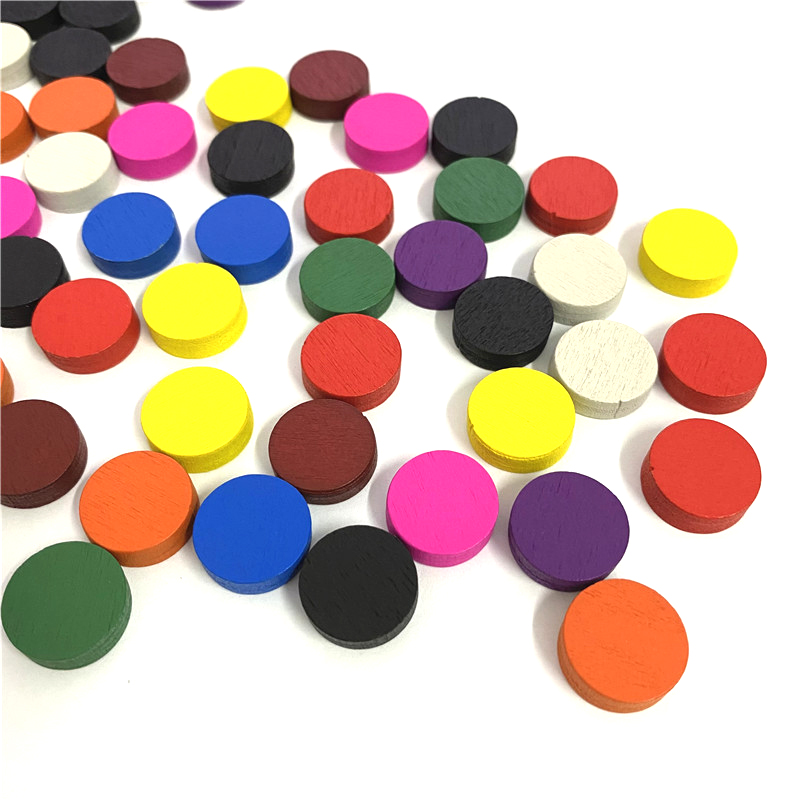 100pieces Diameter 15*5MM Wood - đánh giá và giá Board Game Impostor