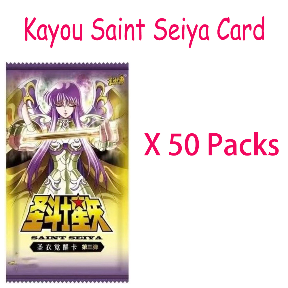 Kayou Saint Seiya Cards 50Pack - đánh giá và giá Board Game Box