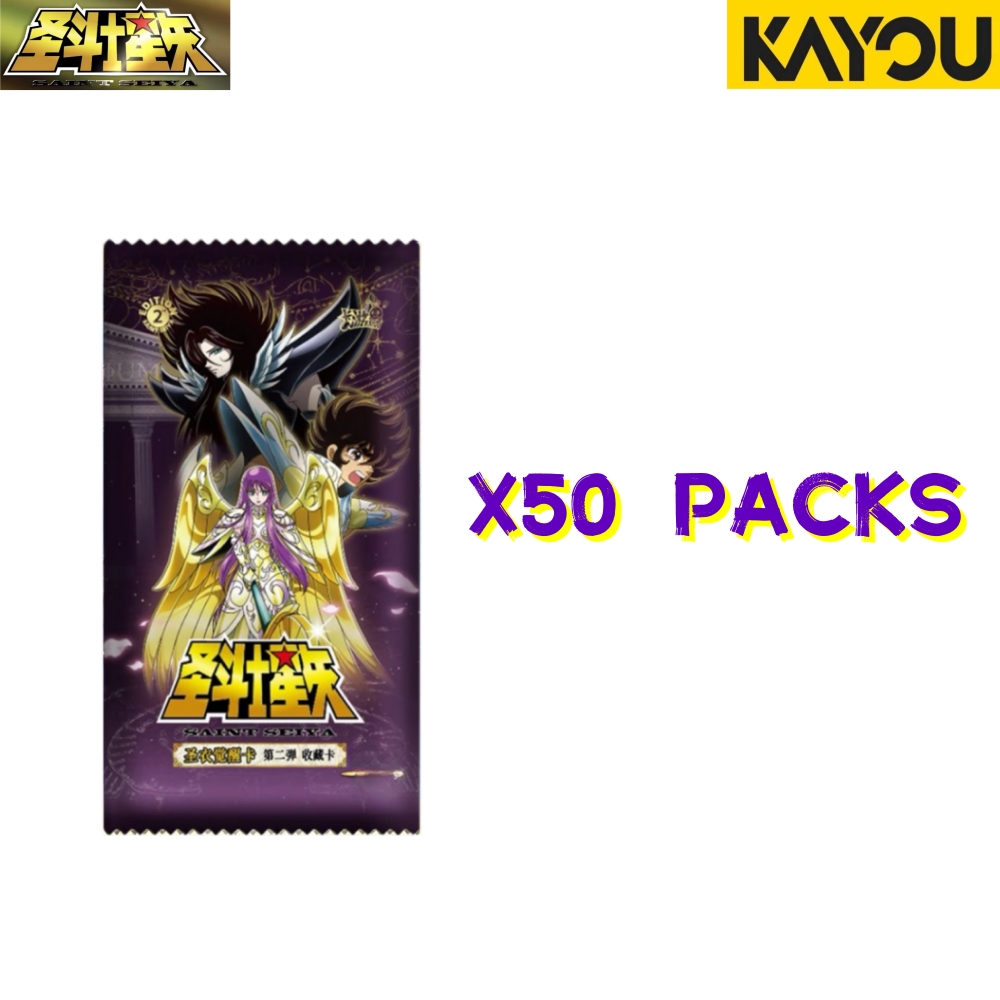 Kayou Saint Seiya Cards 50Pack - đánh giá và giá Board Game Box