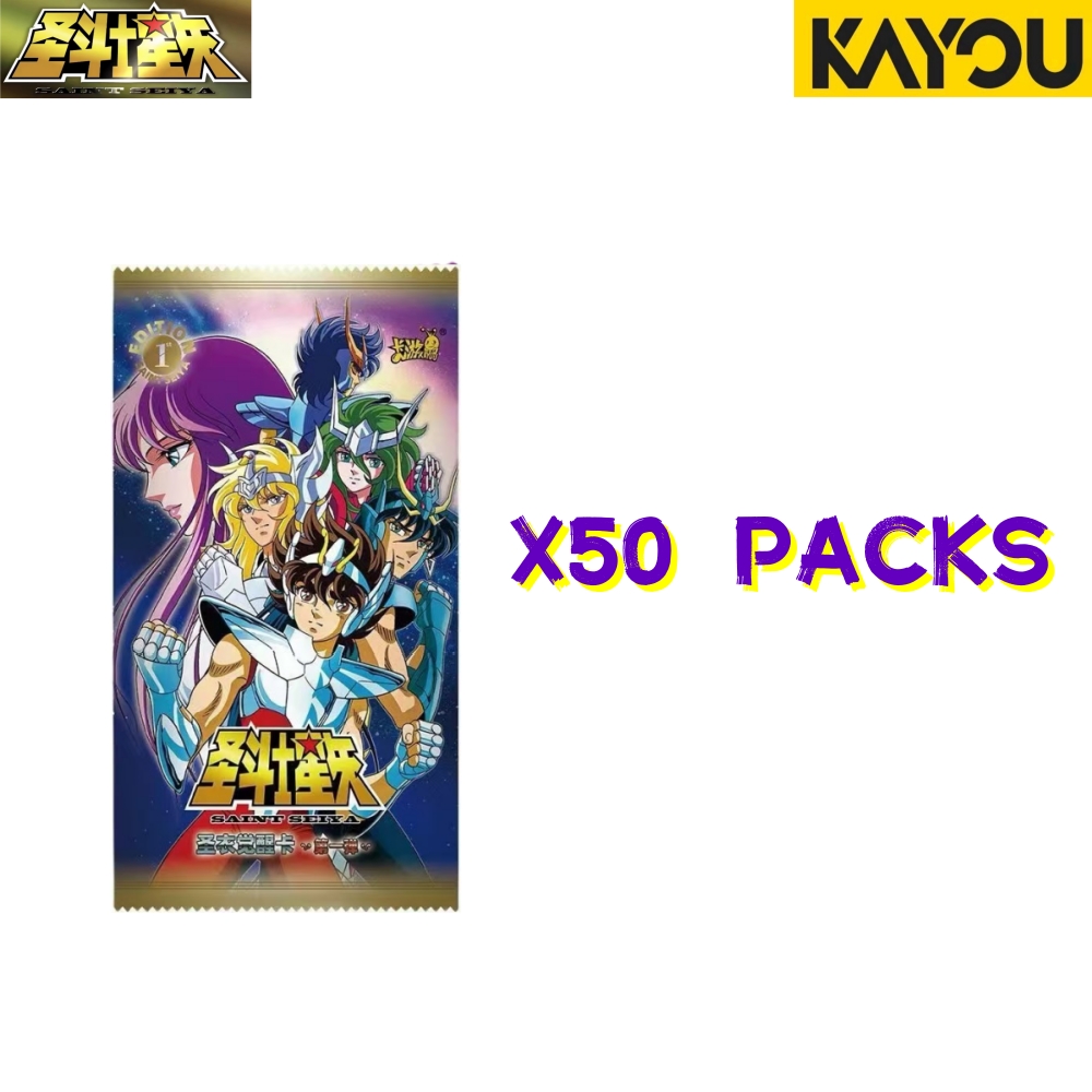 Kayou Saint Seiya Cards 50Pack - đánh giá và giá Board Game Box