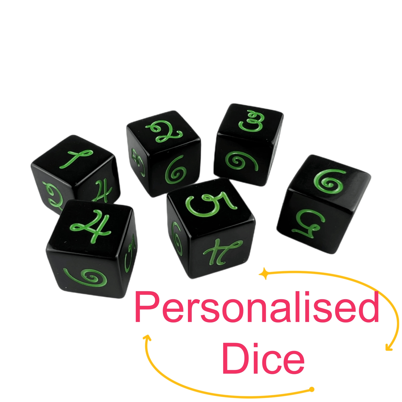 Personalised Dice - Customize  - đánh giá và giá Board Game Logo