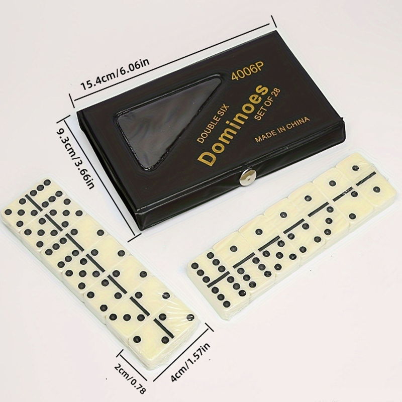 1 Pc Box Dominoes Nine Dominoe - đánh giá và giá Board Game Jenga