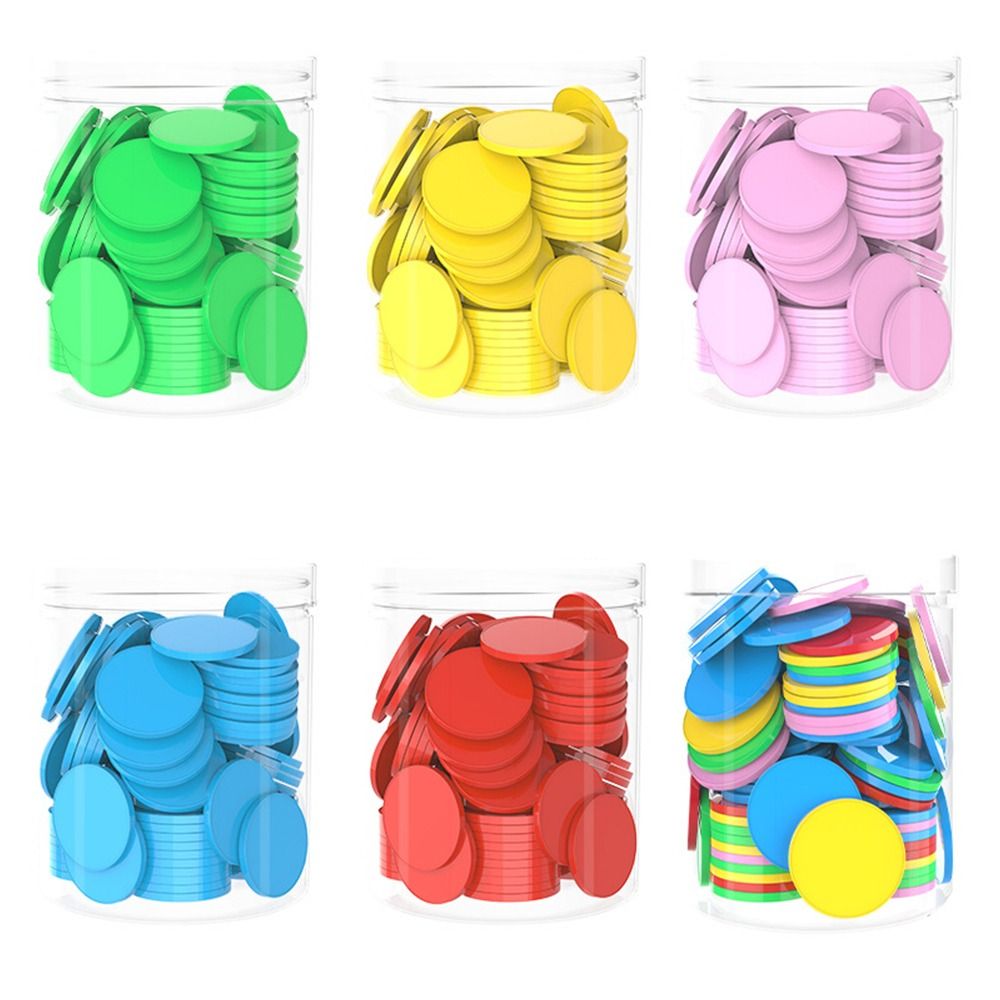 100pcs Plastic Counting Chips  - đánh giá và giá Board Game Impostor