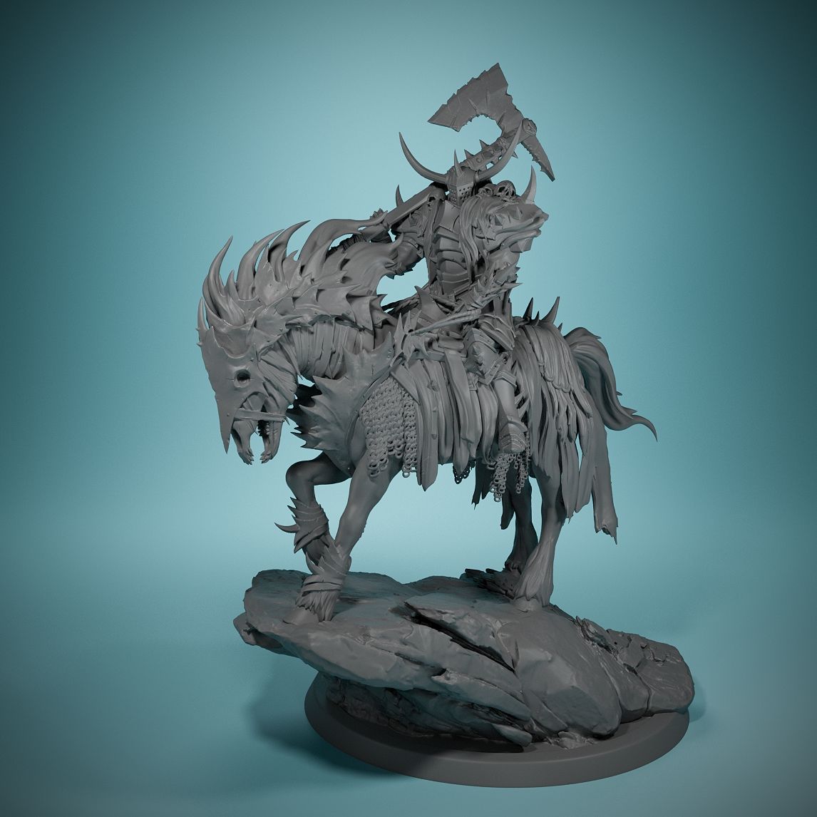 80mm Dark Night Death Horse Bo - đánh giá và giá Board Game Night