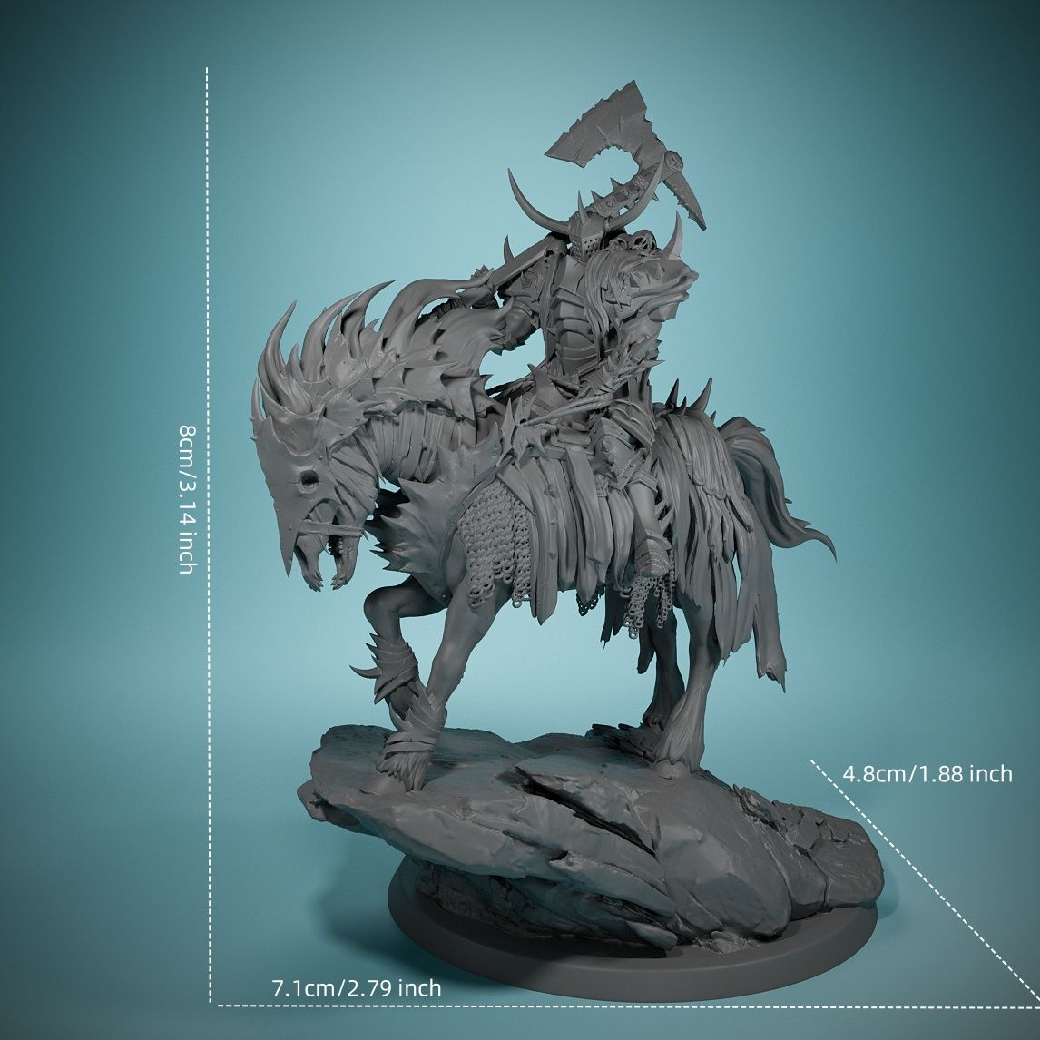 80mm Dark Night Death Horse Bo - đánh giá và giá Board Game Night