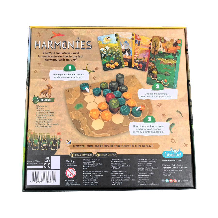 Harmonies - Board Games - Crea - đánh giá và giá Board Game Coup