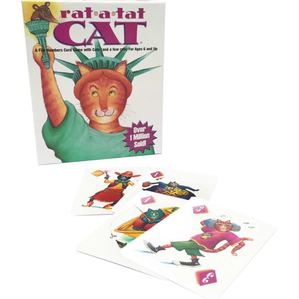 Rat A Tat Cat Fun Numbers Card - đánh giá và giá Board Game Night