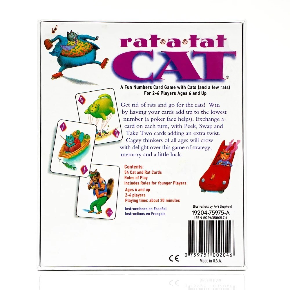 Rat A Tat Cat Fun Numbers Card - đánh giá và giá Board Game Night