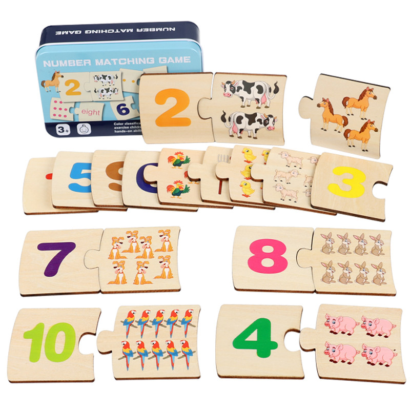 Children Iron Box Number Enlig - đánh giá và giá Board Game Box
