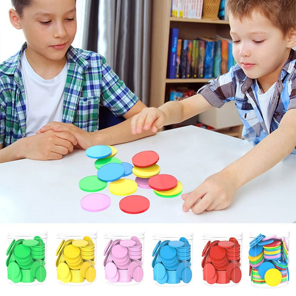 100pcs Plastic Counting Chips  - đánh giá và giá Board Game Impostor