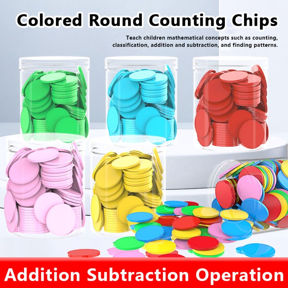 100pcs Plastic Counting Chips  - đánh giá và giá Board Game Impostor
