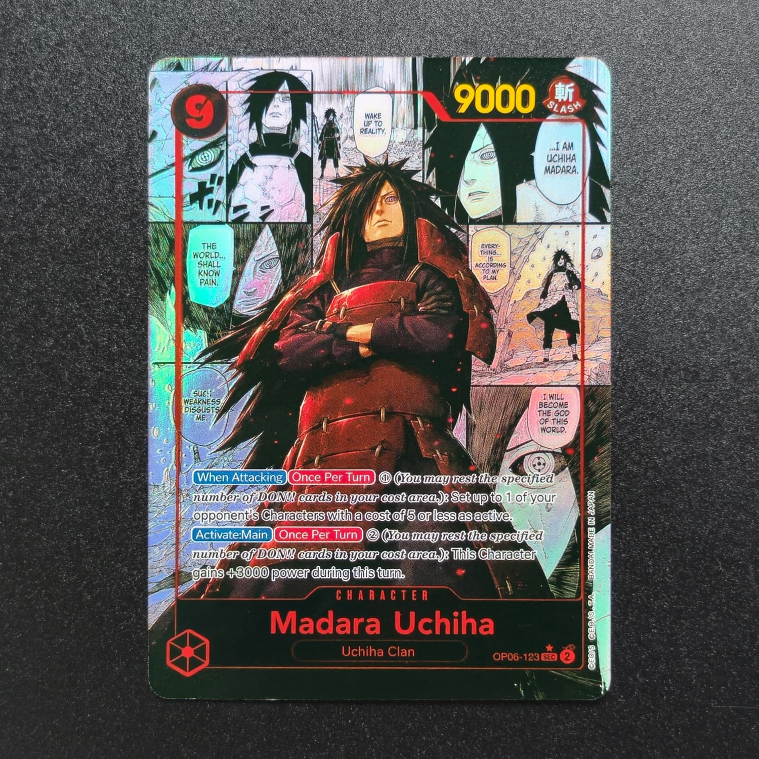 DIY Madara Uchiha Itachi Obito - đánh giá và giá Board Game English