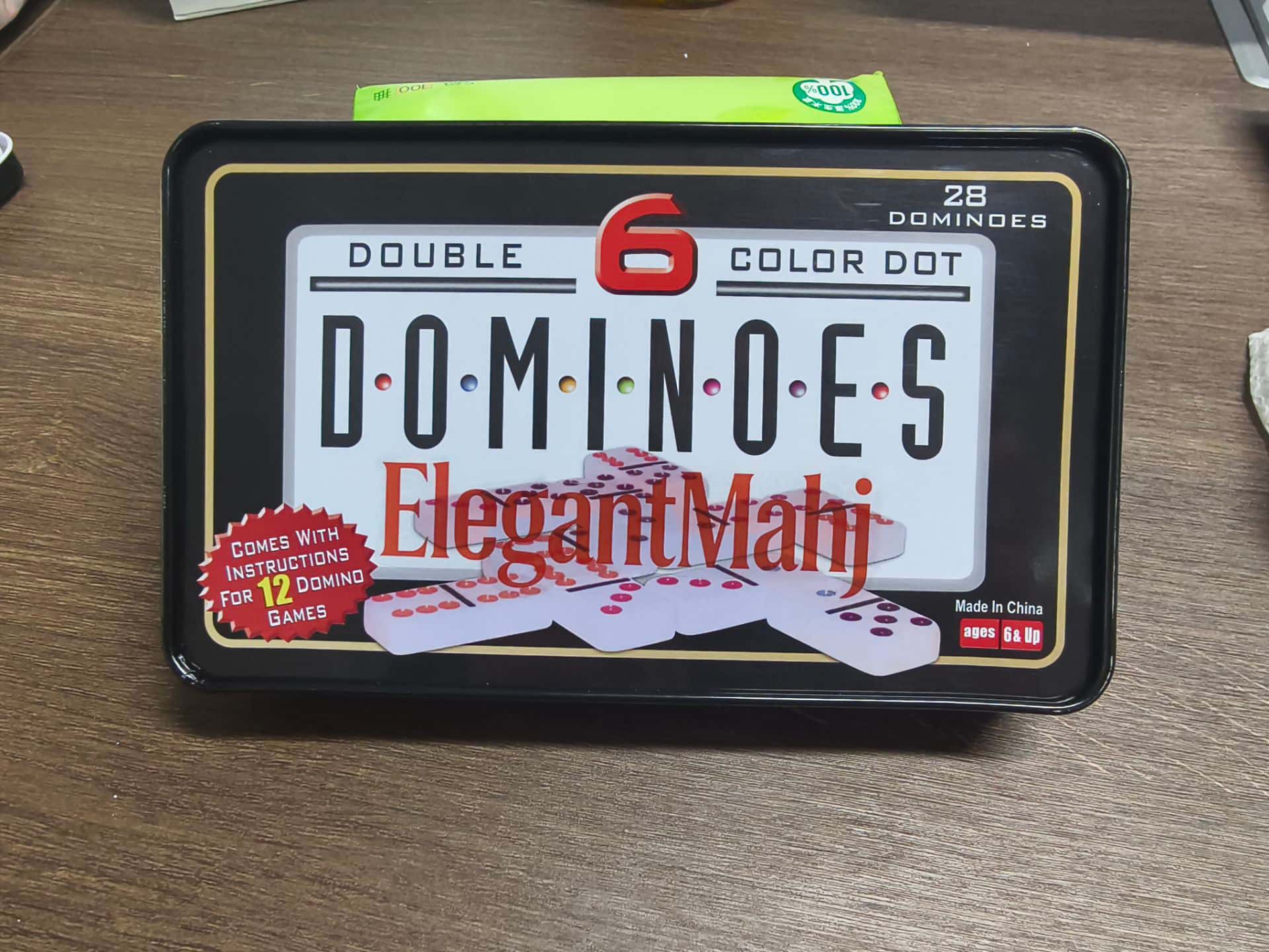 ElegantMahj Double Six Dominoe - đánh giá và giá Board Game Box