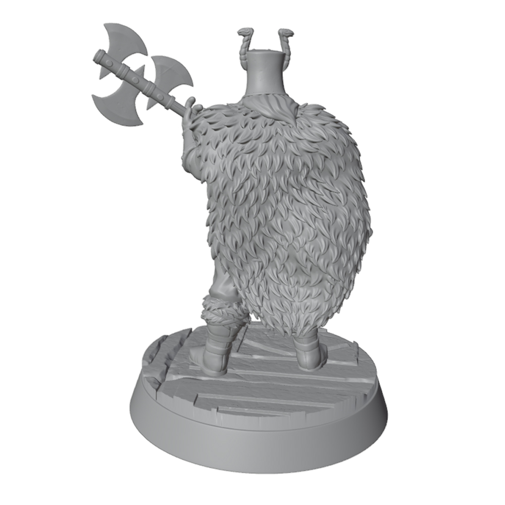 1/24Nordic Viking axe-wielding - đánh giá và giá Board Game Vikings