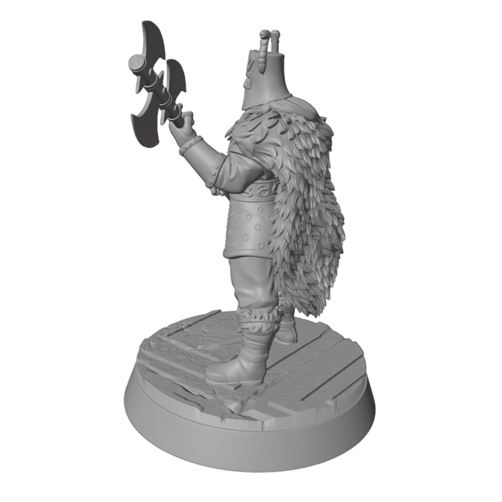 1/24Nordic Viking axe-wielding - đánh giá và giá Board Game Vikings