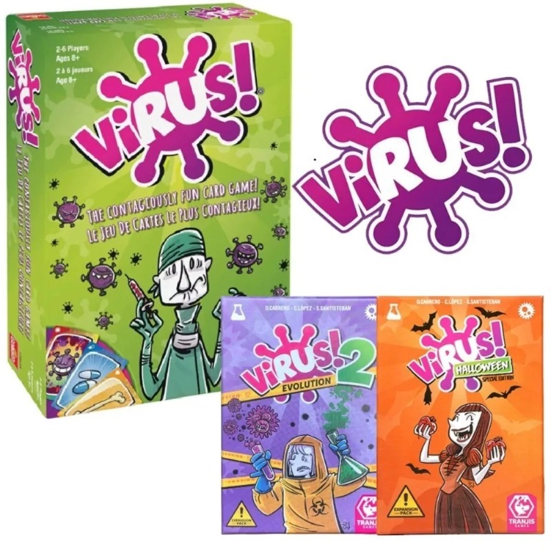 Mogel Motte Polilla Tramposa C - đánh giá và giá Board Game Virus